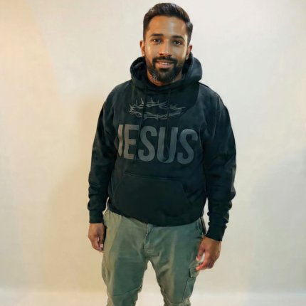 Kingdom Comfort Black Hoodie