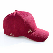 Raspberry Maroon Jesus Cap