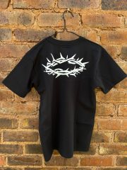 White on Black Jesus T-Shirt - Image 2