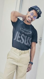 Black on Black Jesus T-Shirt - Image 2