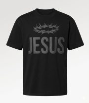 Black on Black Jesus T-Shirt