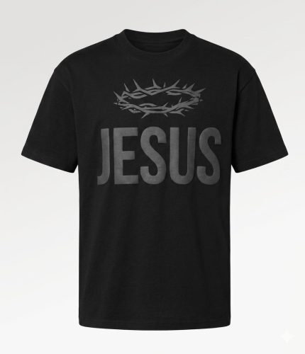 Black on Black Jesus T-Shirt