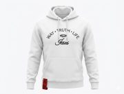 Limited Edition: Way Truth Life White Hoodie