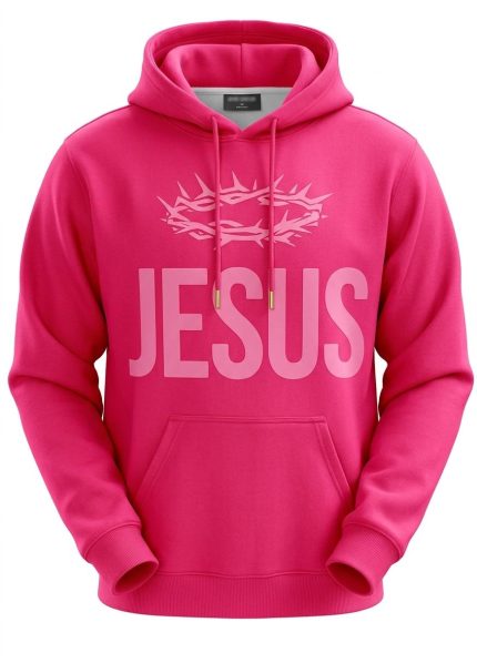 Pink Jesus Hoodie