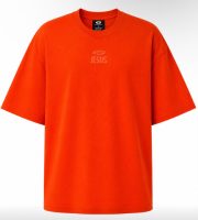 Orange Oversized Way Truth Life T-Shirt