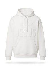 White Jesus Hoodie