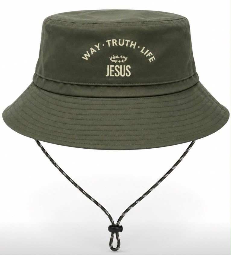 WhatsApp Image 2026-08-13 at 10.12.05 Army green hiking hat - Image 1