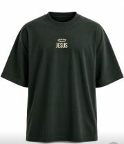Green  oversized Way Truth Life t-shirt