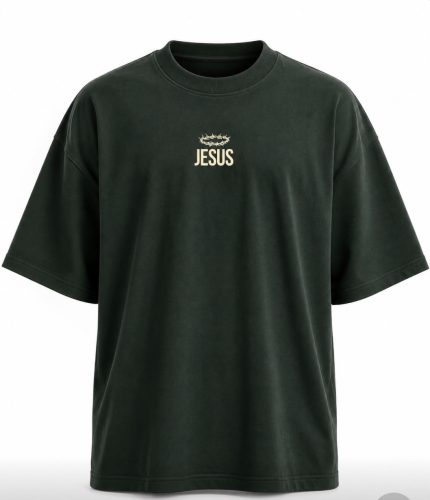 Green  oversized Way Truth Life t-shirt