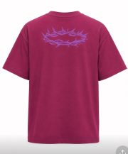 Pink on Pink Jesus T-shirt - Image 2