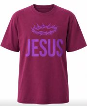 Pink on Pink Jesus T-shirt